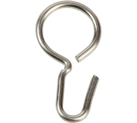 Крючок на струну Арт-Декор никель, 10 шт 4620748740882