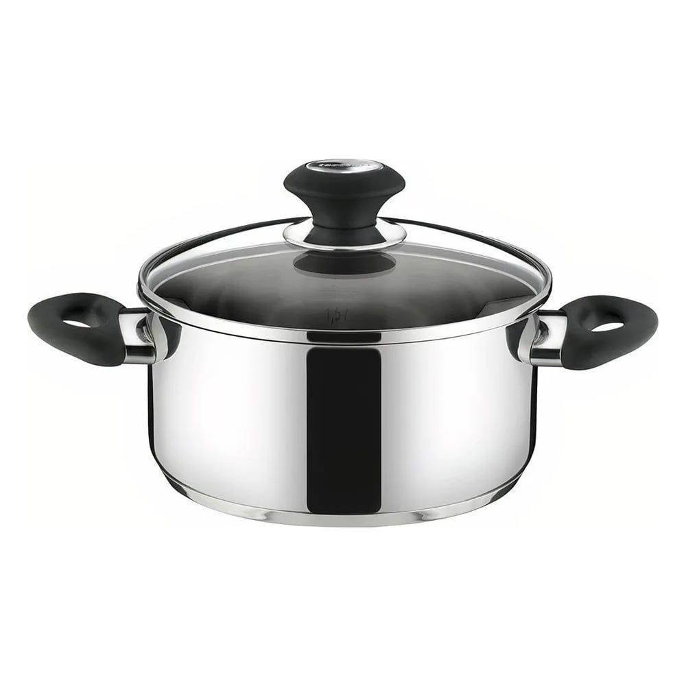 Кастрюля Tescoma PRESTO с крышкой, диаметр 18 см, 2 л 728218 - выгодная ...