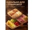 Менажница бамбуковая PERFECTO LINEA Bamboo 22x22 см 38-222200 ЦГ-1957496342 4