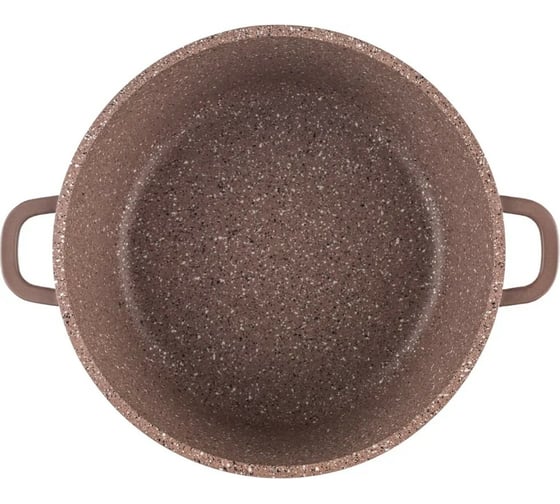 Кастрюля Casta Bamino 3,3 л., литой алюминий, со стеклянной крышкой, индукция BAM-3-К