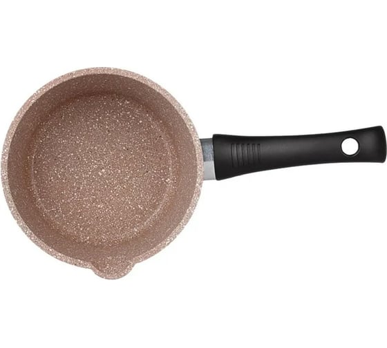 Ковш Casta Bamino со стеклянной крышкой и сливным носиком, 1,6 л., индукция BAM-16-SR