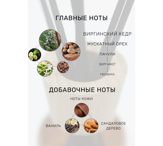 Ароматизатор для помещений Parfum Eternel Spicy wood 60 мл 00699