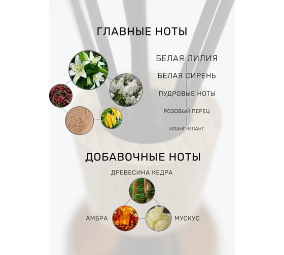 Ароматизатор для помещений Parfum Eternel Pure elegance 60 мл 00695