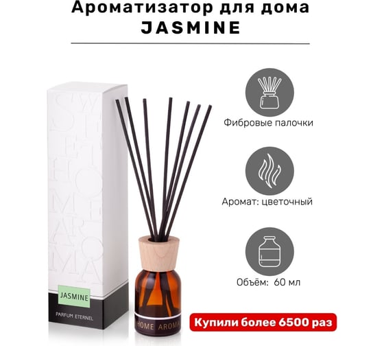 Ароматизатор для помещений Parfum Eternel Jasmine 60 мл 00659