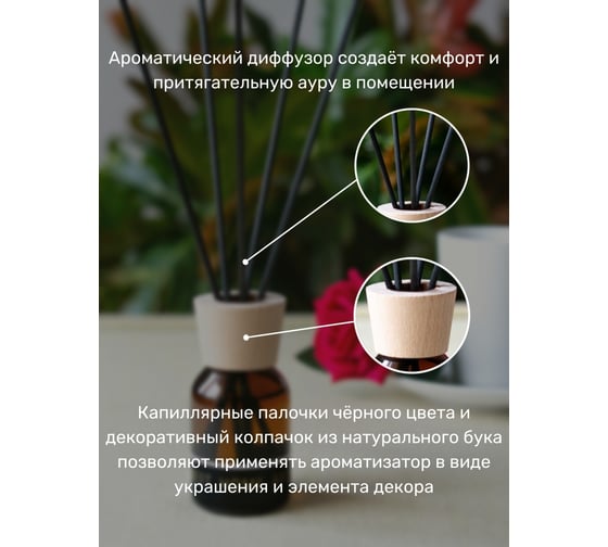 Ароматизатор для помещений Parfum Eternel Lychee & Rose 60 мл 00693