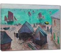 Картина-репродукция ООО Первое ателье Отправление лодок, Этрета 76x60 см ps143187-2