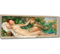 Картина-репродукция ООО Первое ателье Лежащая обнаженная Источник 60x25 см ps144168-3