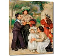 Картина-репродукция ООО Первое ателье Семья художника 35x44 см ps144177-1