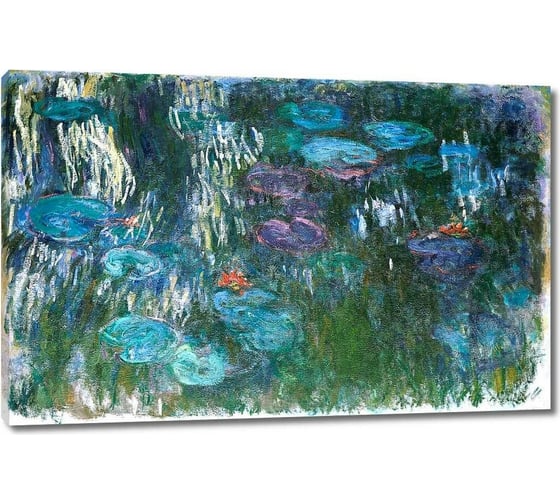 Картина-репродукция ООО Первое ателье Водяные лилии, 1916 93x60 см ps143205-2 1