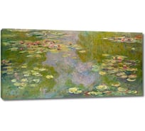 Картина-репродукция ООО Первое ателье Водяные лилии, 1919 год 80x40 см ps143206-4