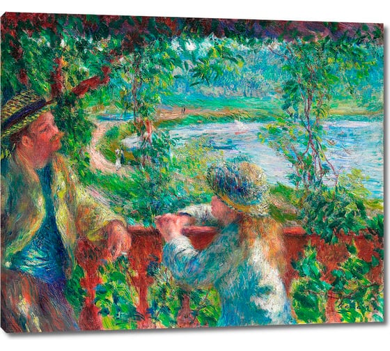 Картина-репродукция ООО Первое ателье У озера 115x97 см ps144155-5 1