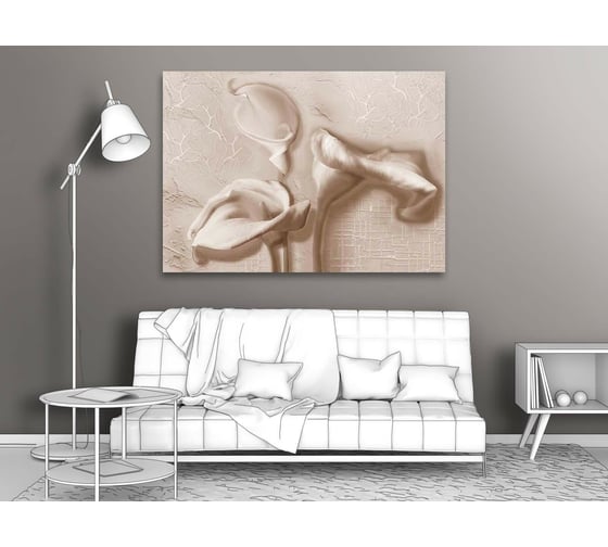 Картина ООО Первое ателье Каллы с эффектом 3D 84x60 см ps97379-2