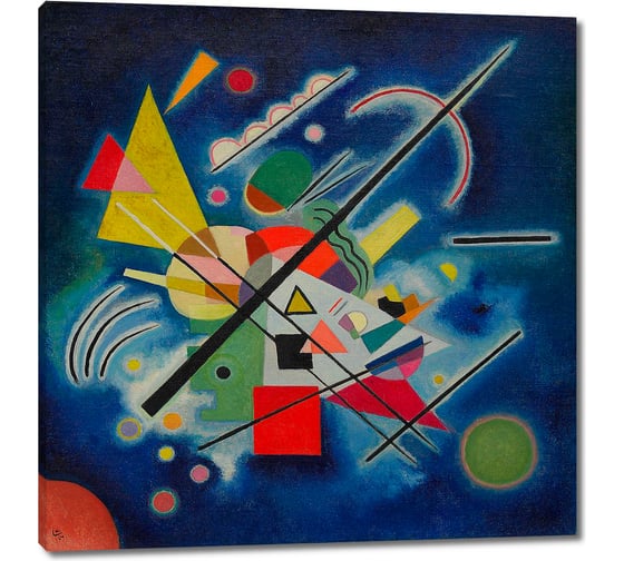 Картина-репродукция ООО Первое ателье Синяя картина 59x60 см ps110405-2 1