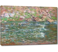 Картина-репродукция ООО Первое ателье Пороги реки Крез на Фресселине 80x57 см ps143167-4