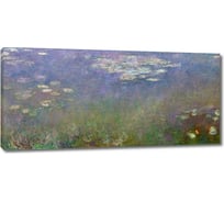 Картина-репродукция ООО Первое ателье Водяные лилии, Агапантус 115x54 см ps143207-5