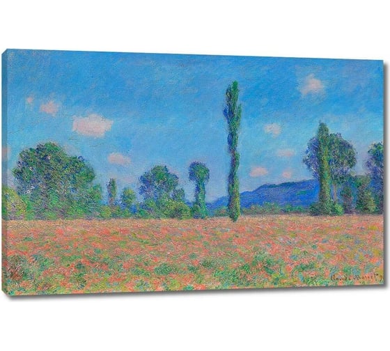 Картина-репродукция ООО Первое ателье Маковое поле, Живерни 93x60 см ps143164-2
