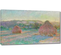Картина-репродукция ООО Первое ателье Стога пшеницы конец лета 35x21 см ps143175-1