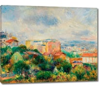 Картина-репродукция ООО Первое ателье Вид с Монмарта 35x28 см ps111136-1