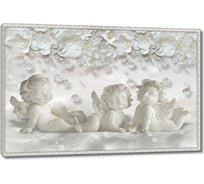 Картина ООО Первое ателье Милые ангелочки 90x60 см ps94640-2