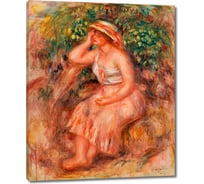 Картина-репродукция ООО Первое ателье Женщина отдыхает возле дерева 79x97 см ps111119-4