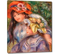 Картина-репродукция ООО Первое ателье Две девушки 35x42 см ps111164-1