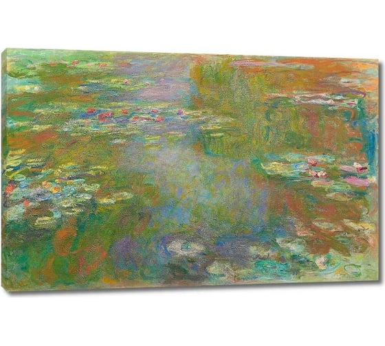 Картина-репродукция ООО Первое ателье Пруд с водяными лилиями, 1919 93x60 см ps143209-2 1