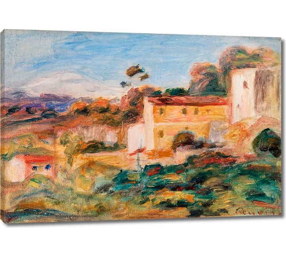Картина-репродукция ООО Первое ателье Пейзаж, 1911 год 60x42 см ps144141-3 1