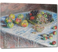 Картина-репродукция ООО Первое ателье Натюрморт с яблоками и виноградом 60x48 см ps110999-3