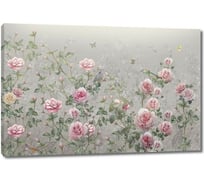 Картина ООО Первое ателье Кусты роз на сером фоне 80x54 см ps143050-4