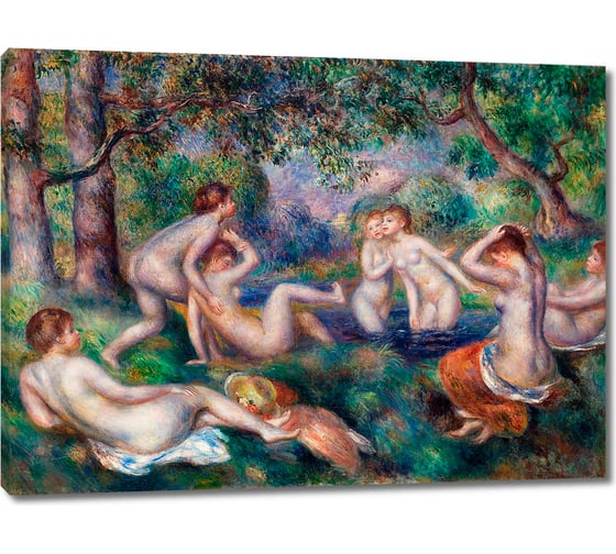 Картина-репродукция ООО Первое ателье Купальщицы в лесу 60x44 см ps144116-3 1