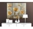 Картина ООО Первое ателье Лотосы и бабочки в золотом цвете 72x60 см ps97397-2 2