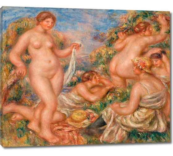 Картина-репродукция ООО Первое ателье Композиция, Пять купальщиц 80x66 см ps144125-4 1