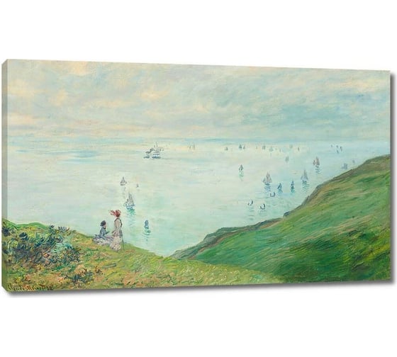 Картина-репродукция ООО Первое ателье Прогулка по скалам Пурвиля 60x36 см ps143144-3 1