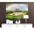 Картина ООО Первое ателье Радуга над речкой 90x60 см ps94739-2 2