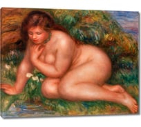 Картина-репродукция ООО Первое ателье Купальщица, смотрящая на себя в воде 60x48 см ps144115-3