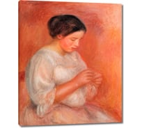 Картина-репродукция ООО Первое ателье Женщина за шитьем 79x97 см ps144104-4