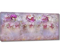 Картина ООО Первое ателье Абстракция с орхидеями 115x58 см ps78655-5