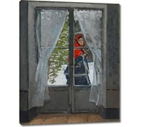 Картина-репродукция ООО Первое ателье Красный мыс или Красный платок 60x75 см ps143195-3