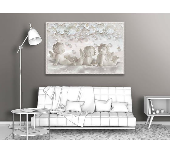 Картина ООО Первое ателье Милые ангелочки 60x40 см ps94640-3