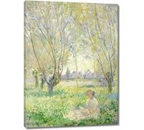 Картина-репродукция ООО Первое ателье Женщина, сидящая под ивами 35x47 см ps143129-1