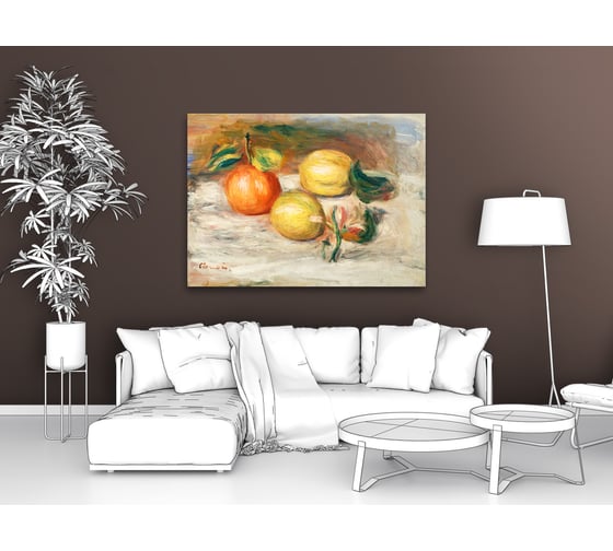 Картина-репродукция ООО Первое ателье Лимоны и апельсин 83x60 см ps144145-2