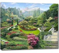 Картина ООО Первое ателье Невероятный цветочный сад 80x67 см ps28825-4