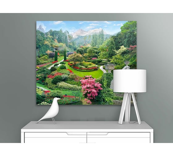 Картина ООО Первое ателье Невероятный цветочный сад 60x50 см ps28825-3