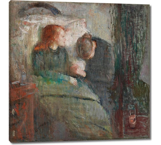Картина-репродукция ООО Первое ателье Больной ребенок 115x115 см ps139374-5 1
