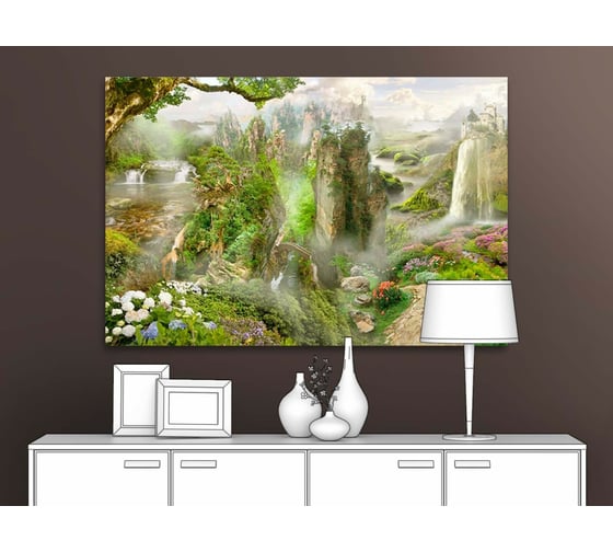 Картина ООО Первое ателье Невероятная природа в парке 60x40 см ps28403-3