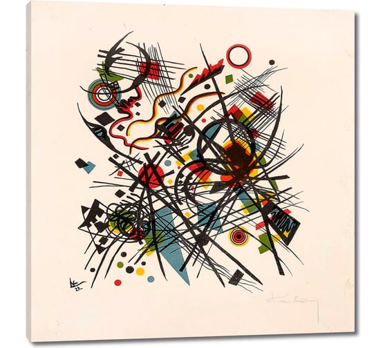 Картина-репродукция ООО Первое ателье Литография. Без названия 60x63 см ps110505-3 1