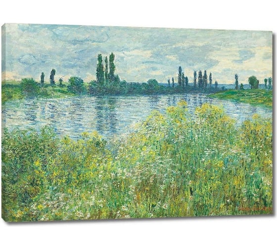 Картина-репродукция ООО Первое ателье Берега Сены, Ветей 80x58 см ps143133-4 1
