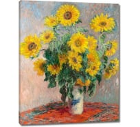 Картина-репродукция ООО Первое ателье Подсолнухи 35x43 см ps109403-1