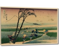 Картина-репродукция ООО Первое ателье Бухта Эдзири в провинции Сунсю 89x60 см ps109190-2