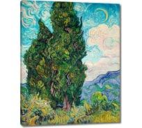 Картина-репродукция ООО Первое ателье Кипарисы 60x76 см ps143082-3